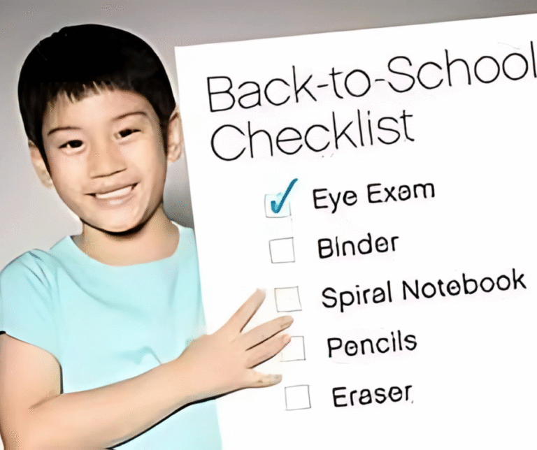 Back-to-School Eye Exams: Why Student Vision Health Matters