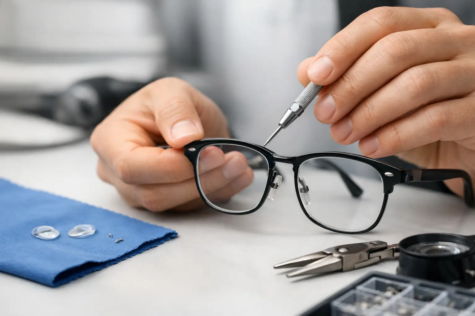 Eyeglass Repair and Adjustment Tips